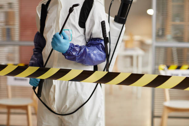 Professional Crime Scene Cleanup technician working in Wadmalaw Island, SC